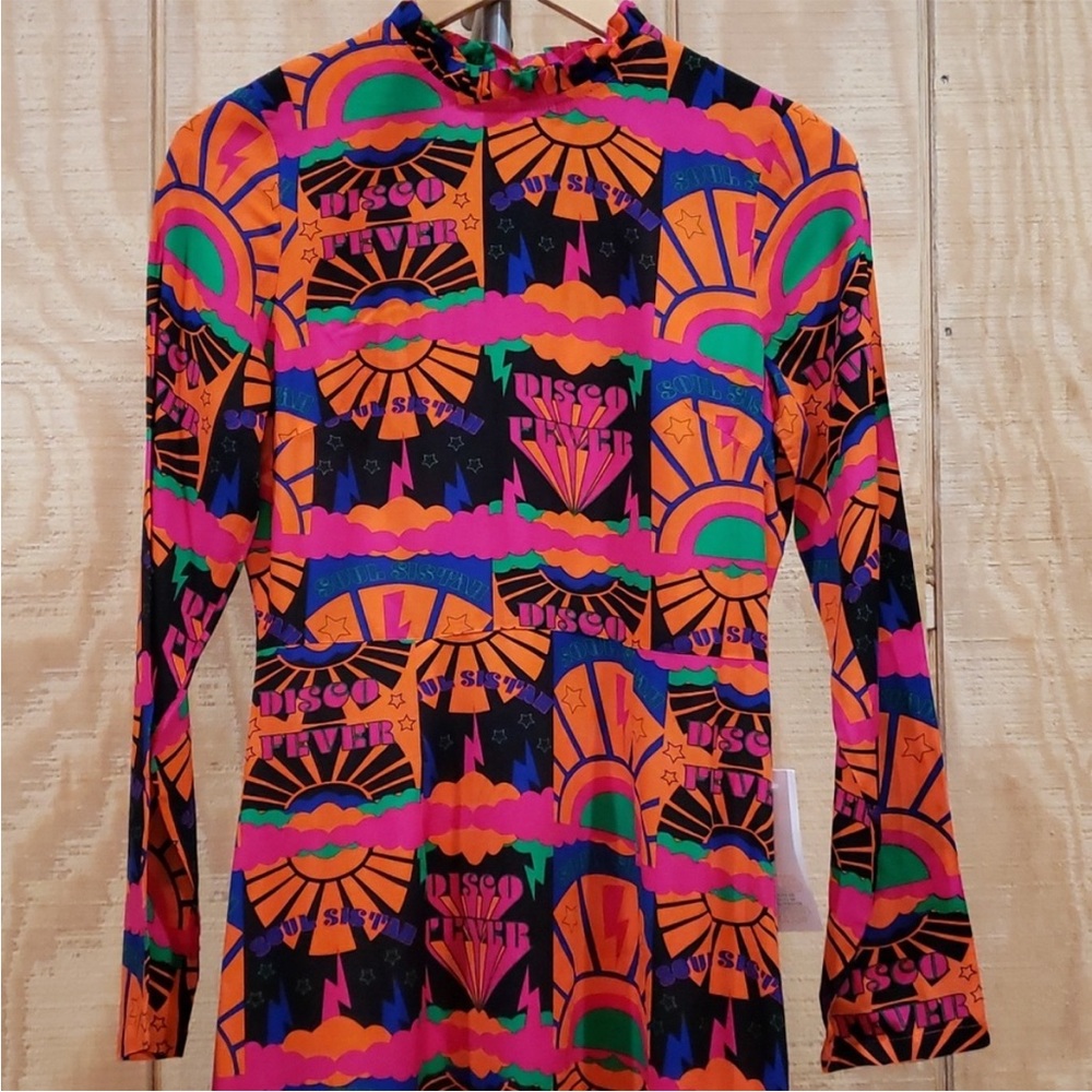 NWT NEVER FULLY DRESSED DISCO GROOVE MIDI DRESS - 4 - Picture 5 of 10